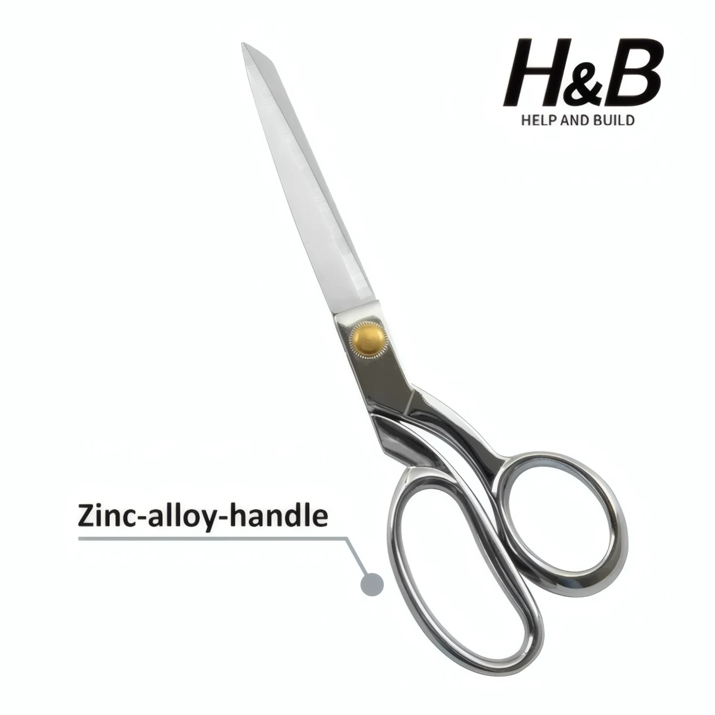 Tijeras de sastre con mango de aleación de zinc